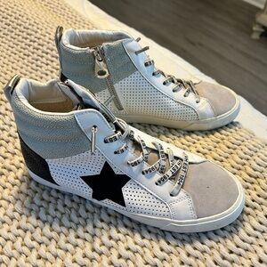 Vintage Havana Lester mid top sneaker